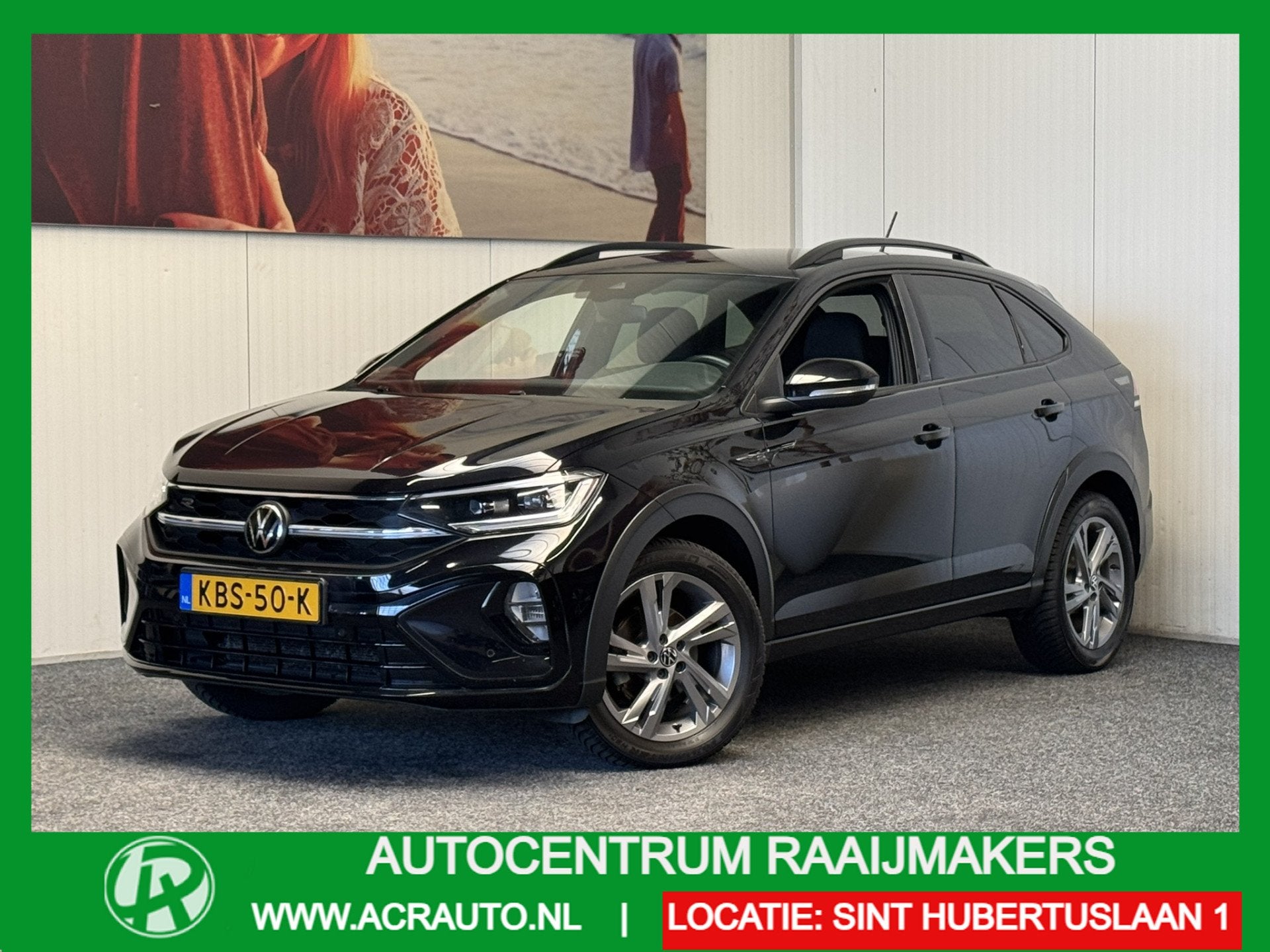 Volkswagen Taigo 1.0 TSI R-LINE NAVIGATIE ADAPTIVE CRUISE CO, Auto's, Voorwielaandrijving, Stof, Gebruikt, 620 kg