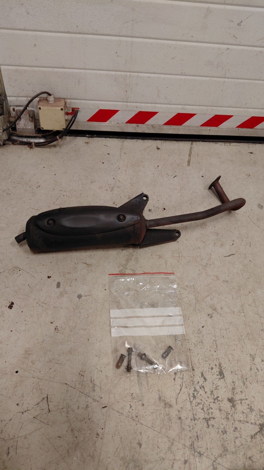 La souris city s uitlaat, Ophalen of Verzenden, Gebruikt, Uitlaat