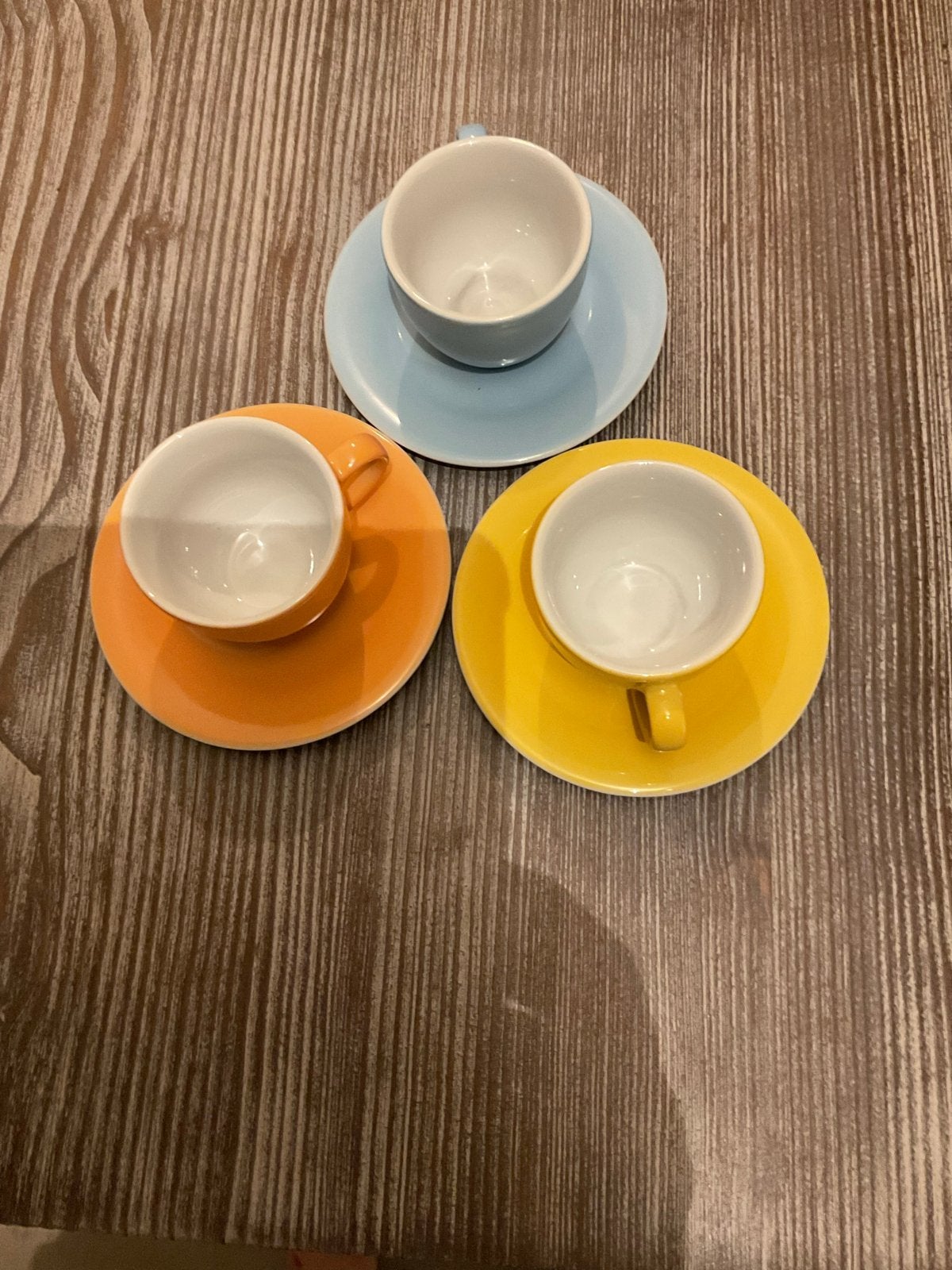 Set van 3 Kahla Germany Espresso kop en schoteld, Antiek en Kunst, Ophalen of Verzenden
