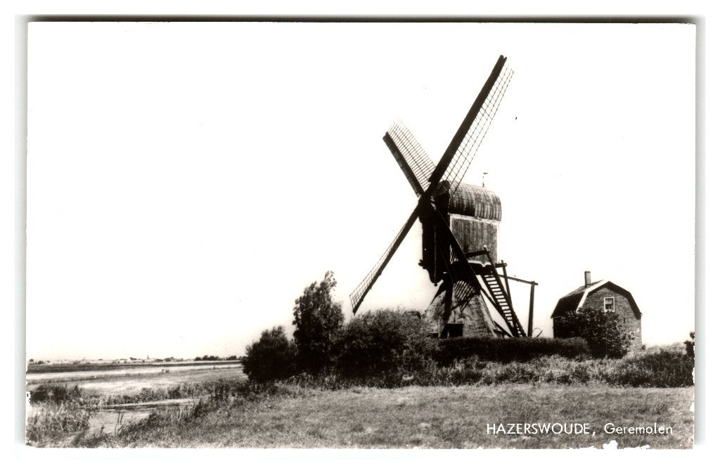 Hazerswoude, Geremolen, Verzenden, 1960 tot 1980, Ongelopen, Zuid-Holland