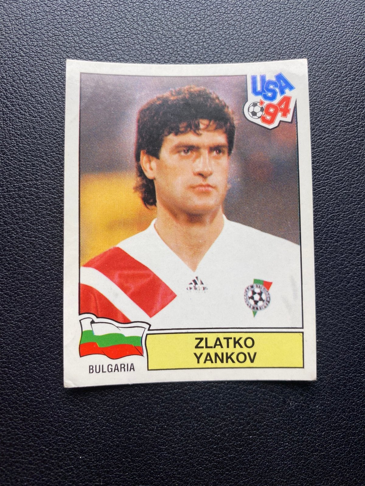 Zlatko Yankov - Bulgarije - Panini WK 1994, Ophalen of Verzenden, Zo goed als nieuw, Buitenlandse clubs, Poster, Plaatje of Sticker