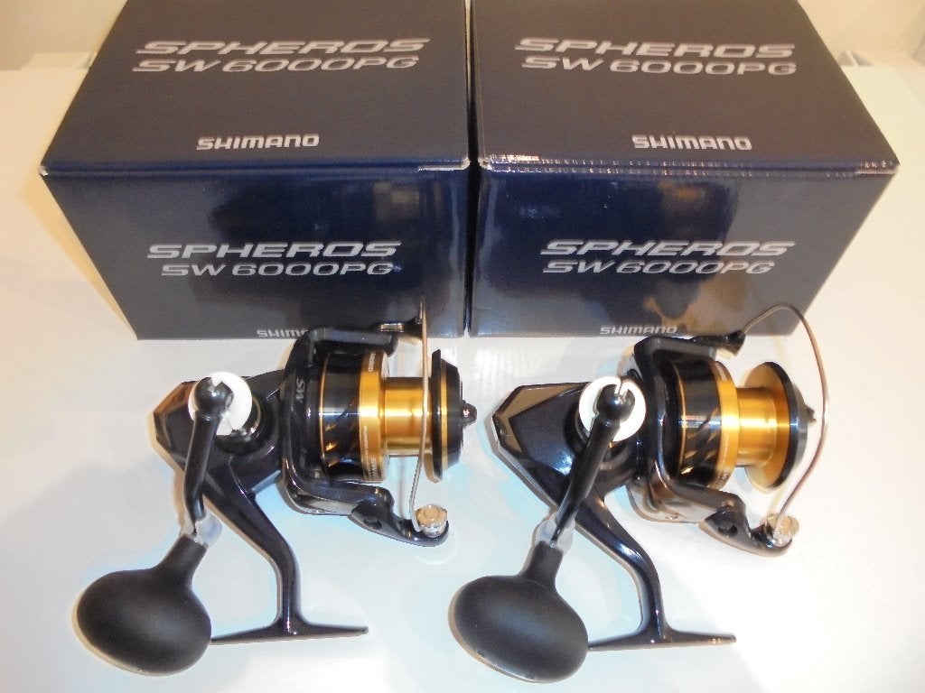 Shimano Spheros SW6000PG Molens Spinning Nieuw., Ophalen of Verzenden, Nieuw, Molen