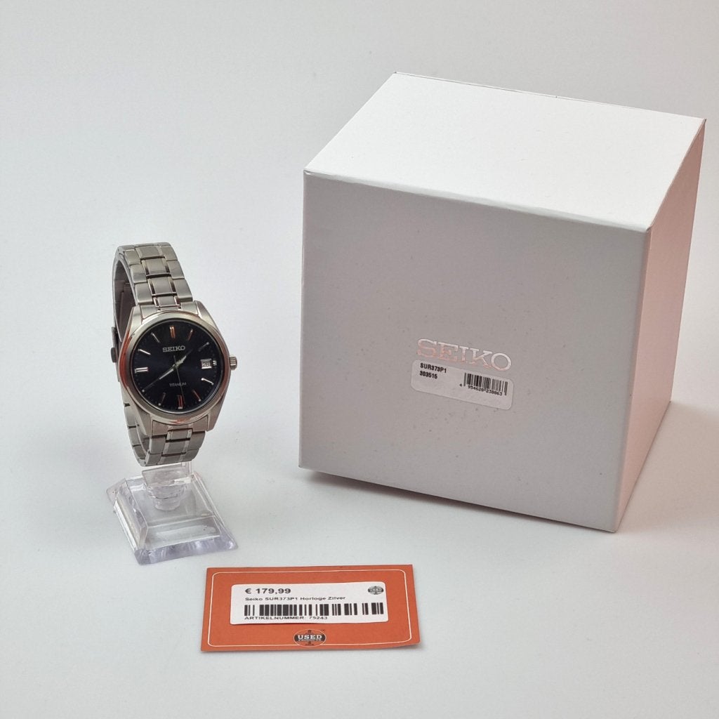 Seiko SUR373P1 Horloge Zilver, Seiko, Gebruikt, Support@seiko.com, 5-11, Akasaka 2-chome
Minato-ku, Tokyo 107-0052
Japan