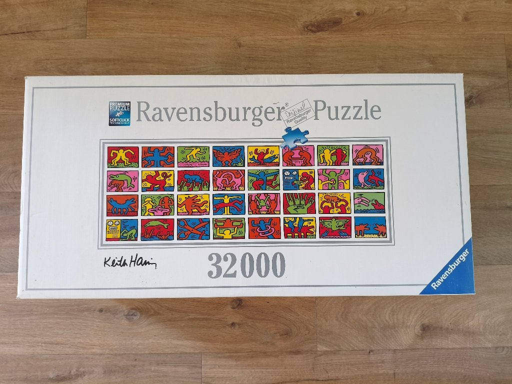 Ravensburger puzzel - Keith Haring - 32000 stukjes, Hobby en Vrije tijd, Ophalen, Meer dan 1500 stukjes, Zo goed als nieuw, Legpuzzel