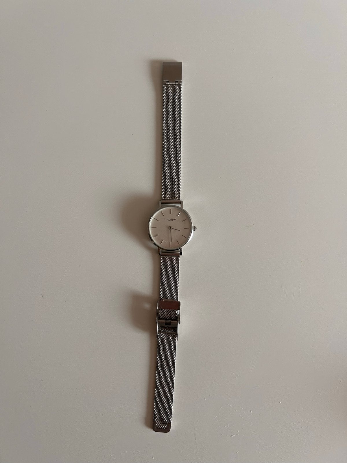 My Jewellery rond horloge zilver, Overige merken, Staal, Polshorloge, Ophalen of Verzenden