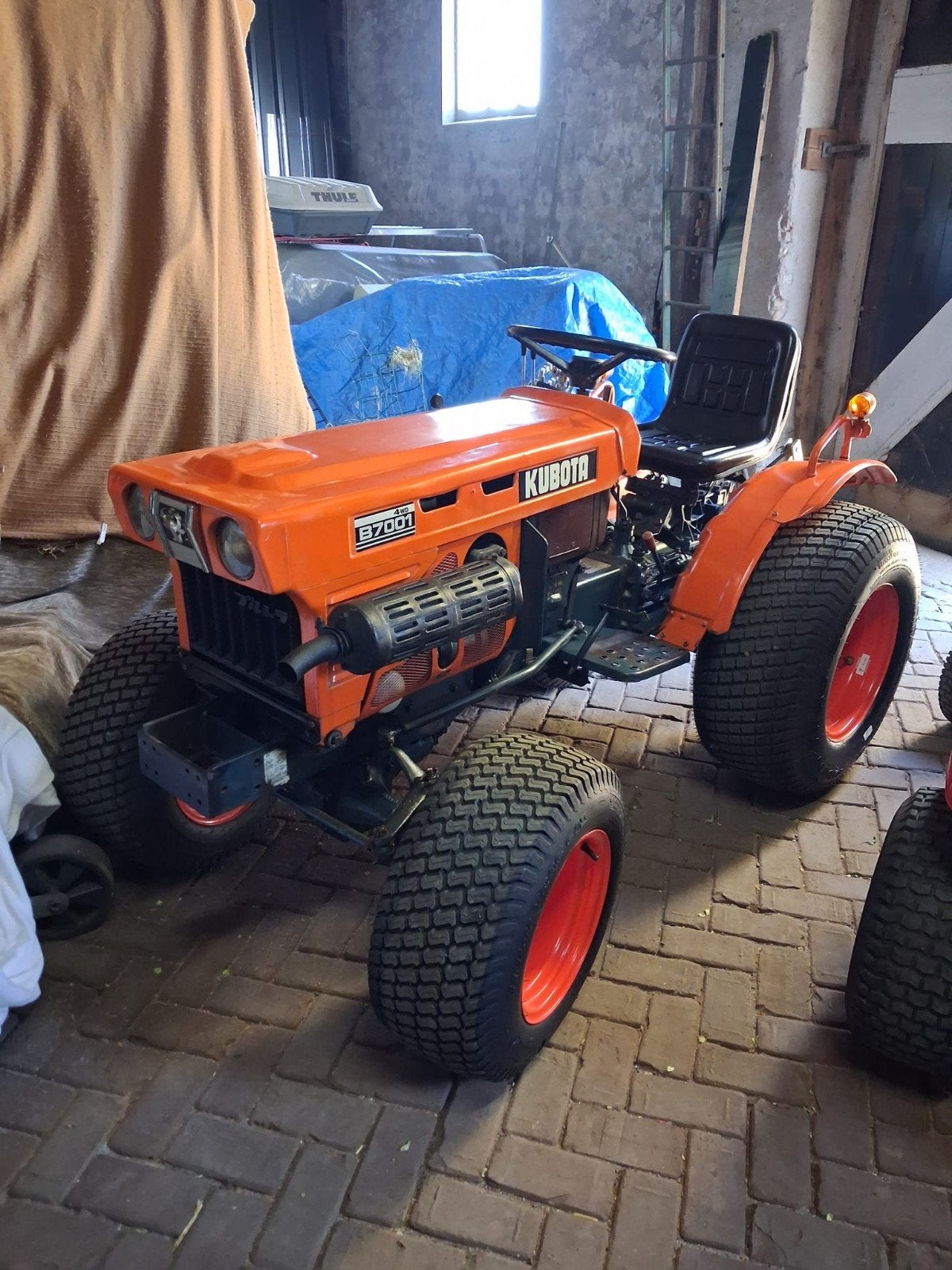 Kubota B7001 Compact Tractor - Oranje, Tuin en Terras, Ophalen, Gebruikt, Overige merken