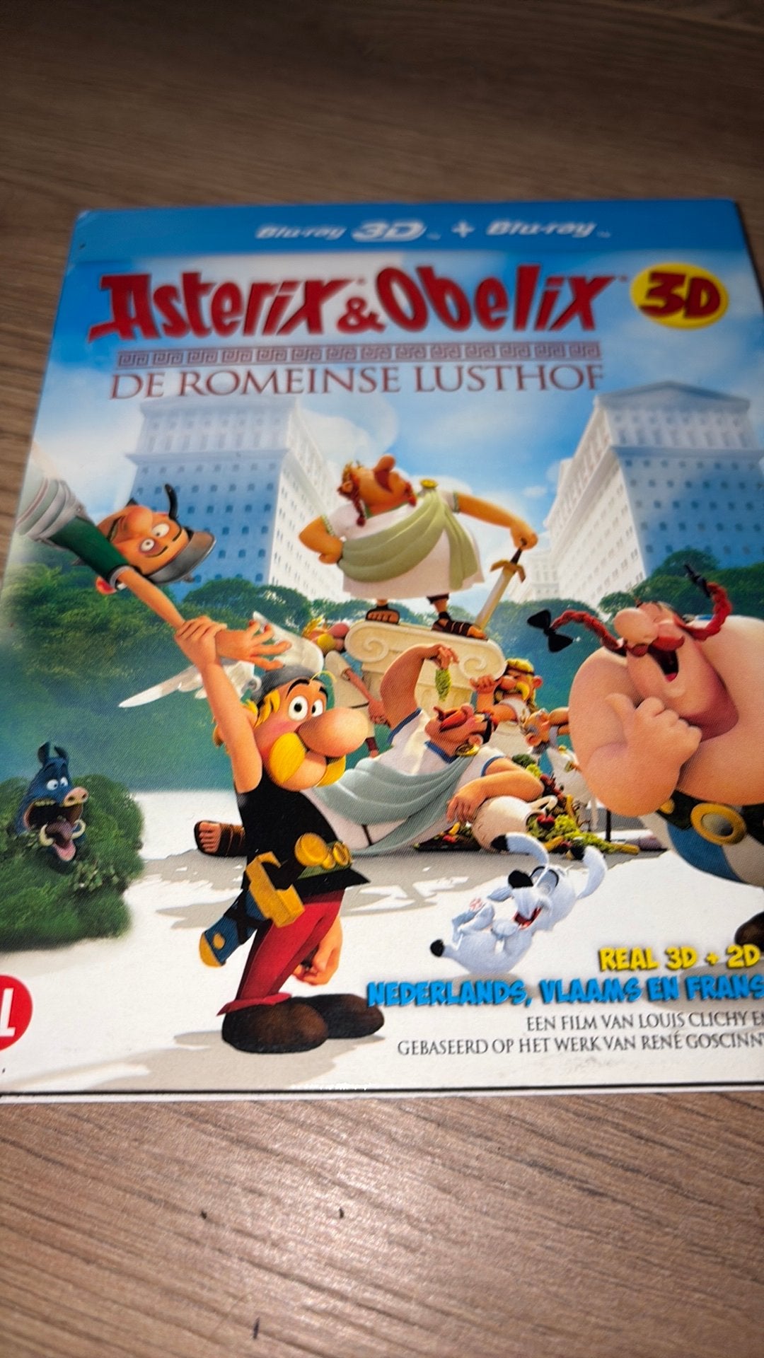 Asterix & Obelix en de Romeinse Lusthof op blu-ray., Ophalen of Verzenden, Zo goed als nieuw, Actie