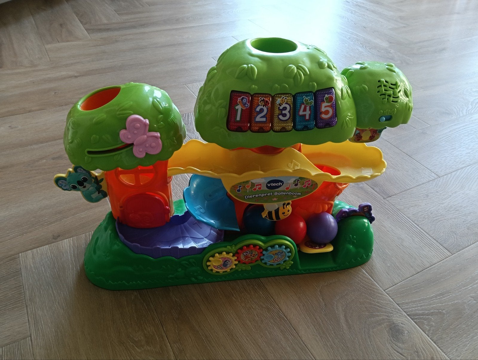 VTech ballenboom, Kinderen en Baby's, Speelgoed | Vtech, Ophalen of Verzenden, Zo goed als nieuw, 6 maanden tot 2 jaar