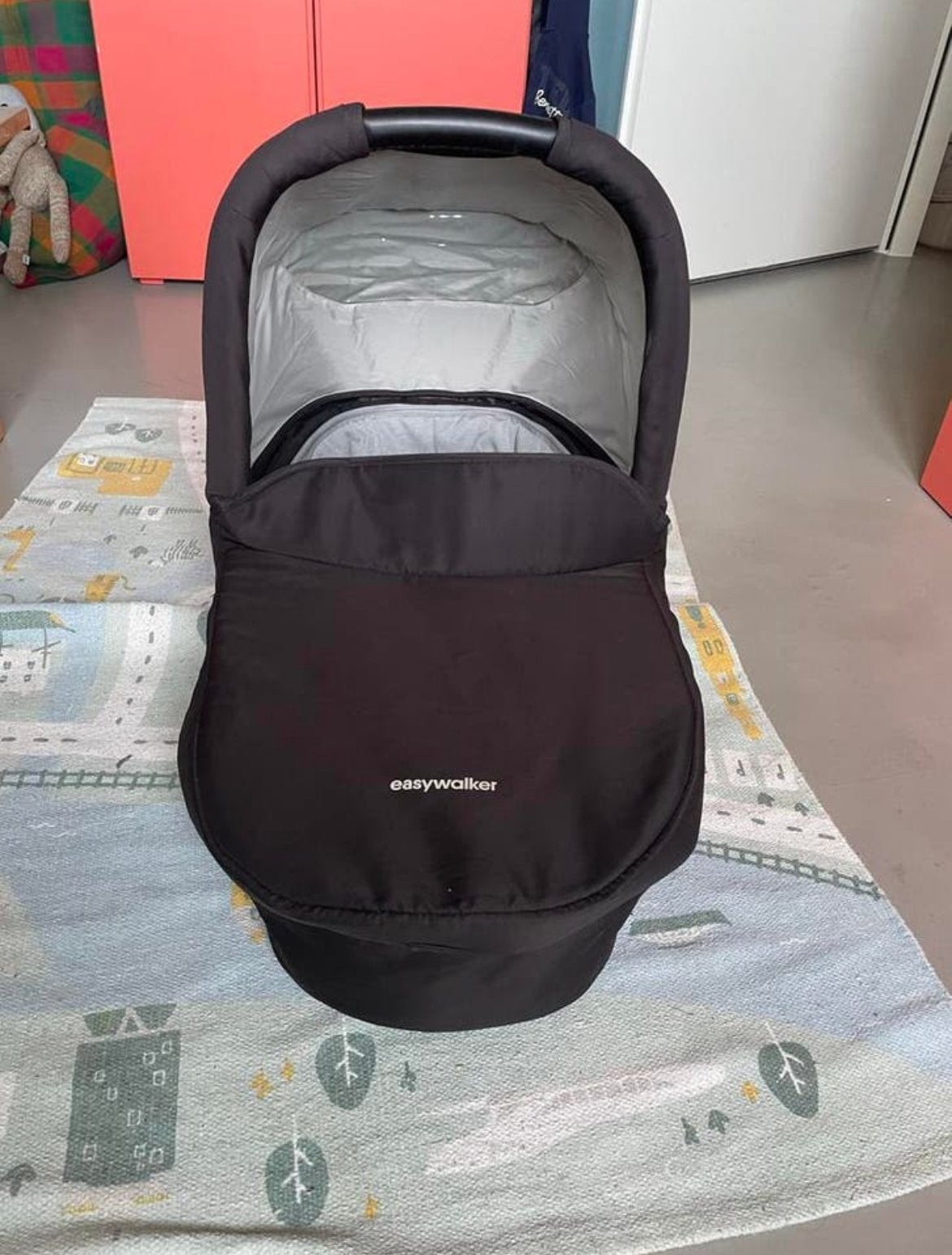 Easywalker Harvey 2 Reiswieg Zwart met Adapters, Zo goed als nieuw, Met reiswieg, Ophalen, Kinderwagen