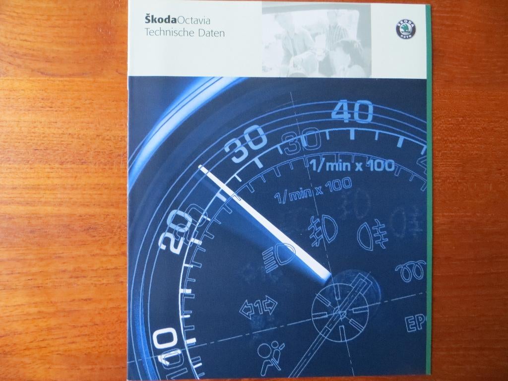 Skoda Octavia Technische Daten (nov. 2000), Ophalen of Verzenden, Nieuw, Overige merken
