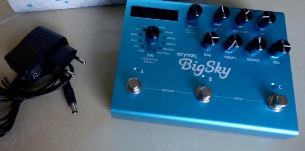 Strymon Big Sky Stereo Reverb, Muziek en Instrumenten, Effecten, Ophalen of Verzenden, Nieuw, Reverb