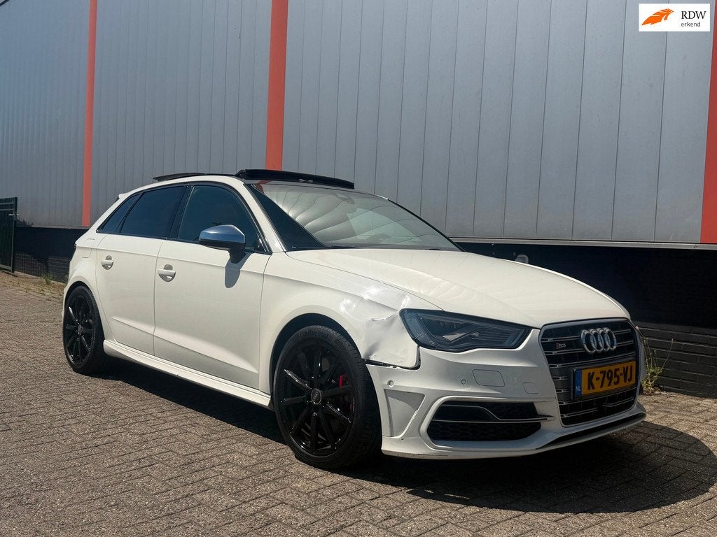 Audi A3 Sportback 2.0 TFSI S3 quattro AUTOMAAT, Automaat, 1984 cc, Wit, Audi