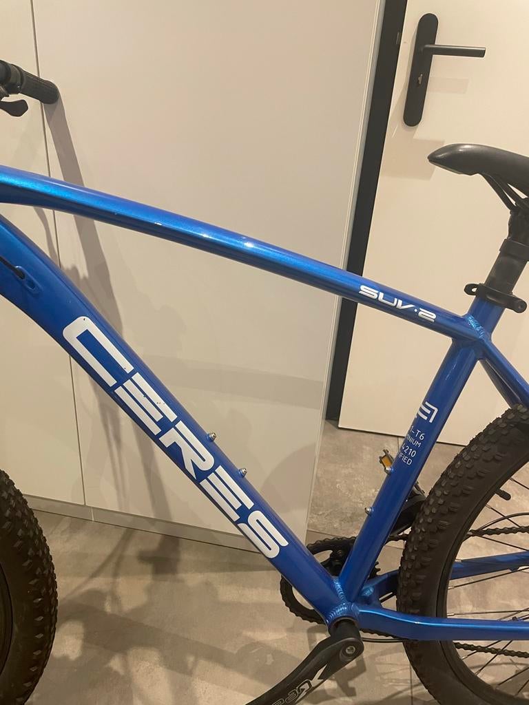Ceres SUV-2 Mountainbike - Blauw, Fietsen en Brommers, Fietsen | Mountainbikes en ATB, Hardtail, Heren, Zo goed als nieuw, Schijfrem