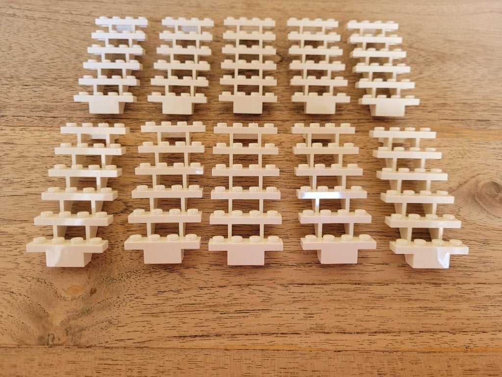 Partij J765=10x Nieuwe Lego trappen (Meerdere setjes)