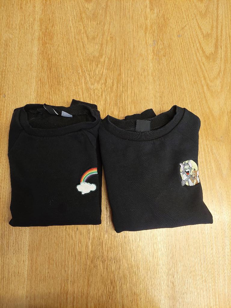 2x trui, sweater Groggy, H&M, XS, Ophalen of Verzenden, Gedragen, Maat 34 (XS) of kleiner, Zwart