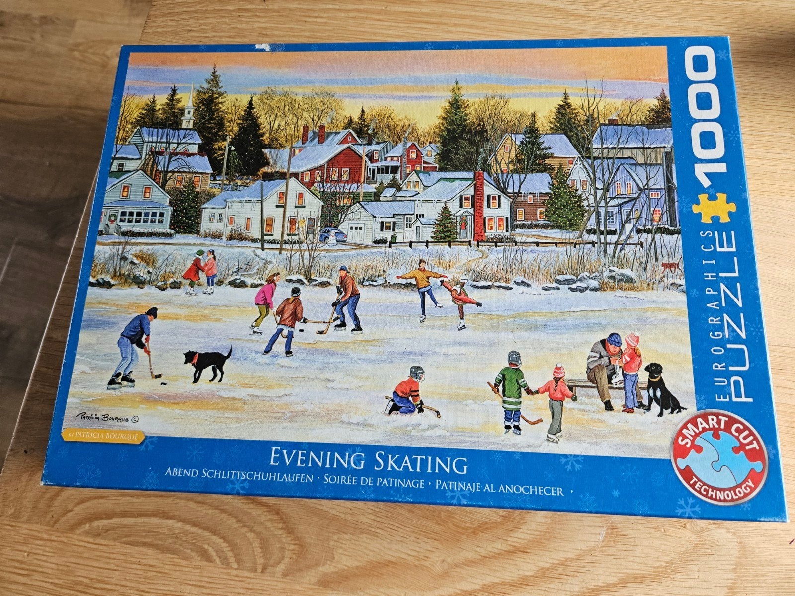 Eurographics Legpuzzel Winter Afbeelding 1000 Stukjes, Ophalen of Verzenden, Legpuzzel