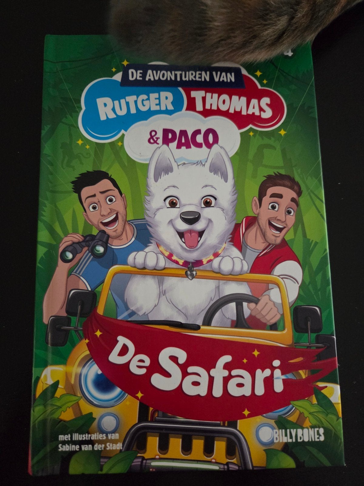 De Avonturen van Rutger, Thomas & Paco: De Safari, Ophalen of Verzenden, Zo goed als nieuw, Rutger Vink, Thomas van Grinsven, Fictie algemeen