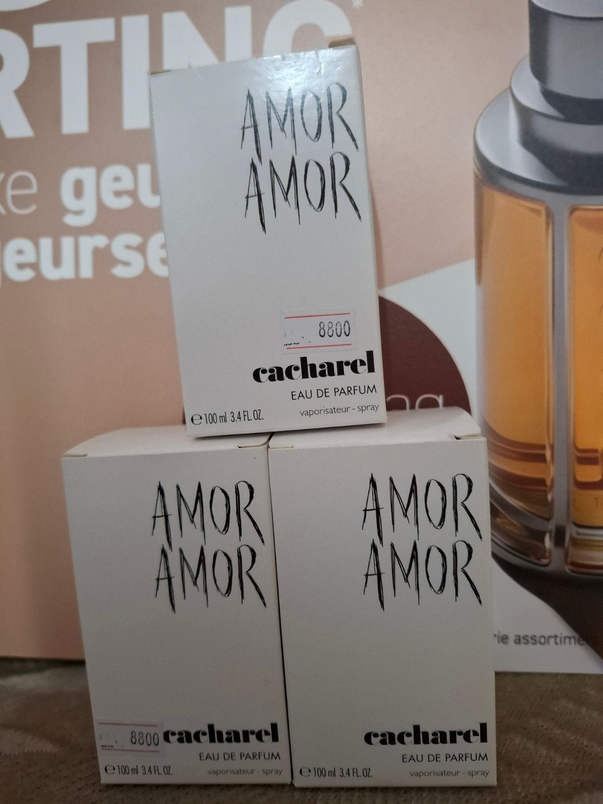 Cacharel Amor Amor Eau de Parfum 100ml - Nieuw in doos, Ophalen of Verzenden, Nieuw