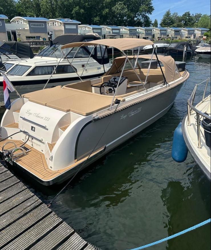 Lago Amore 733 Tender – Full Options – Suzuki 115 PK, Watersport en Boten, Sloepen, Ophalen of Verzenden, Zo goed als nieuw, Buitenboordmotor