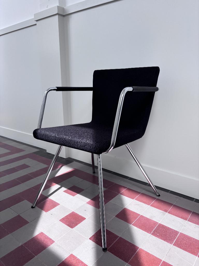 Lande Hopper CE design chair - Gerard Vollenbrock, Ophalen, Gebruikt, Zwart, Stof