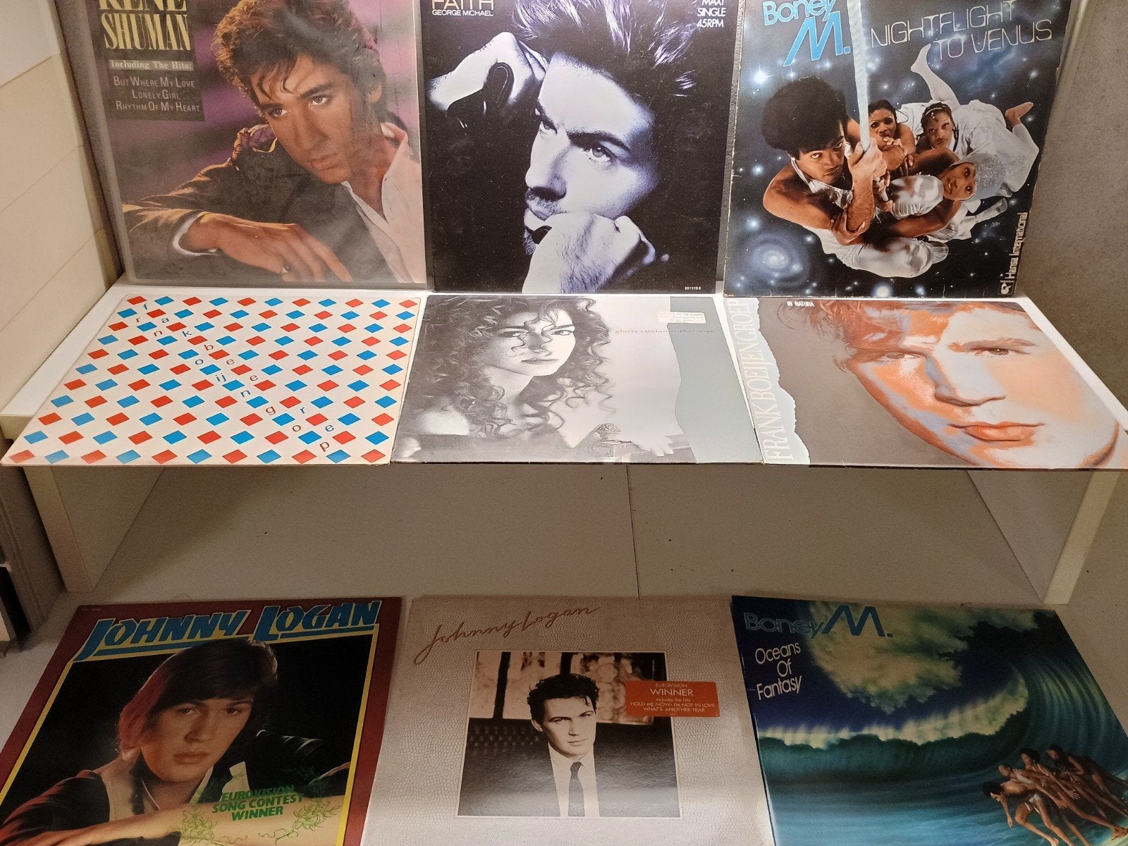 Pop en Disco Vinyl Collectie - George Michael, Boney M. etc, Ophalen, LP, Gebruikt, Pop