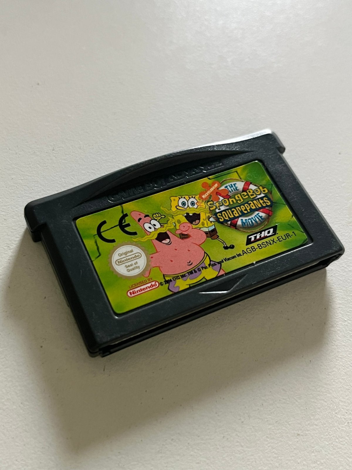 SpongeBob SquarePants Movie Game Boy Advance, Avontuur en Actie, Gebruikt, 1 speler, Ophalen of Verzenden