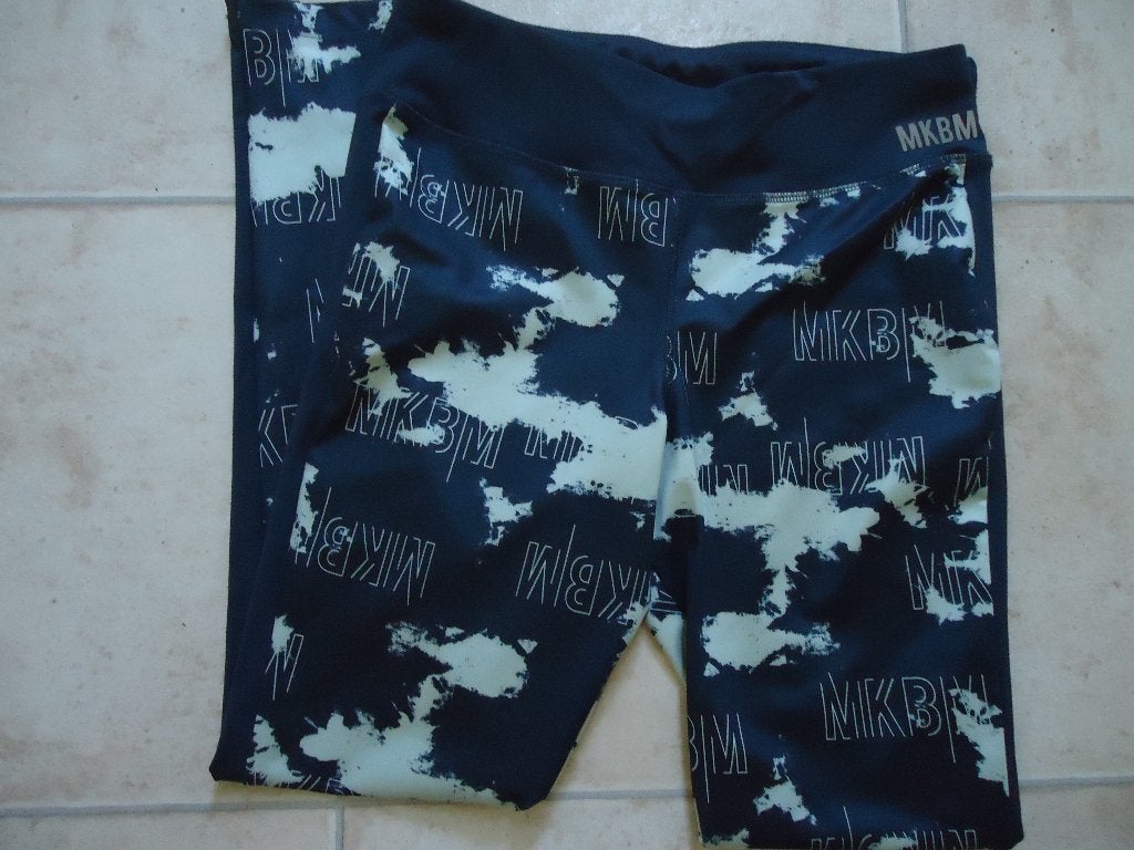 sportlegging - MKBM Fajah Lourens legging - Maat M, Maat 38/40 (M), Zwart, Ophalen of Verzenden, MKBM