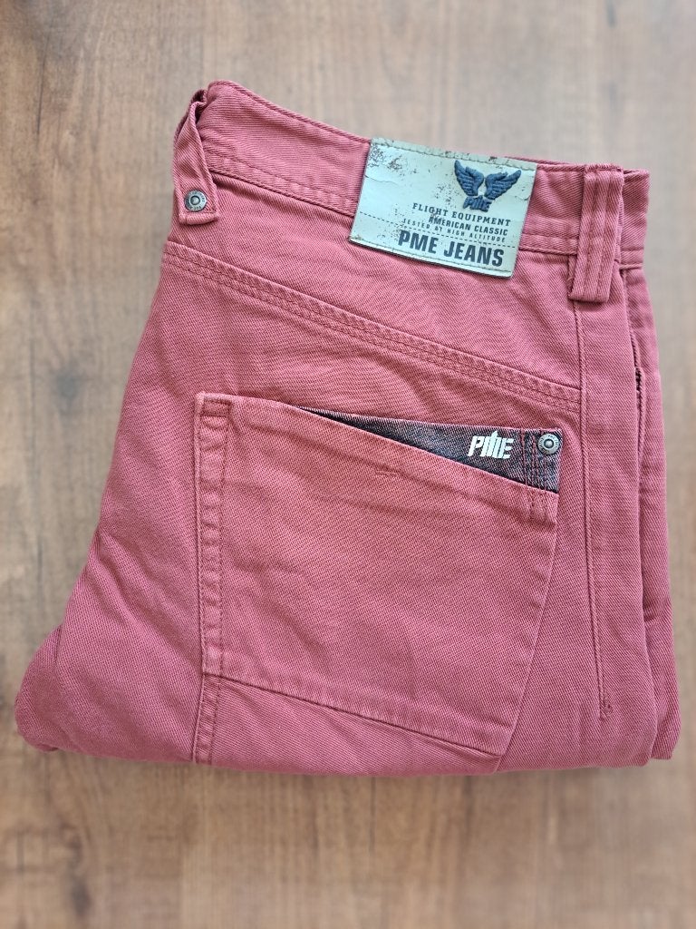 PME Legend Bare Metal jeans, ZGAN, terracotta, W32 L36, Overige kleuren, W32 (confectie 46) of kleiner, Ophalen of Verzenden, Zo goed als nieuw