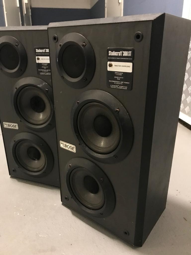 BOSE Studiocraft 300 ST luidsprekers te koop, Ophalen, Gebruikt, Bose, 120 watt of meer