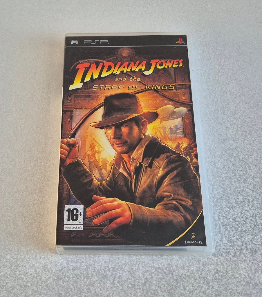 Indiana Jones The Staff Of Kings PSP PlayStation Portable, Spelcomputers en Games, Games | Sony PlayStation Portable, Avontuur en Actie
