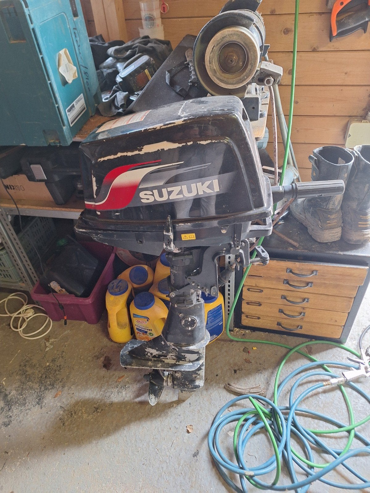 Suzuki 6/8 PK voor onderdelen, Watersport en Boten, Accessoires en Onderhoud, Gebruikt, Ophalen