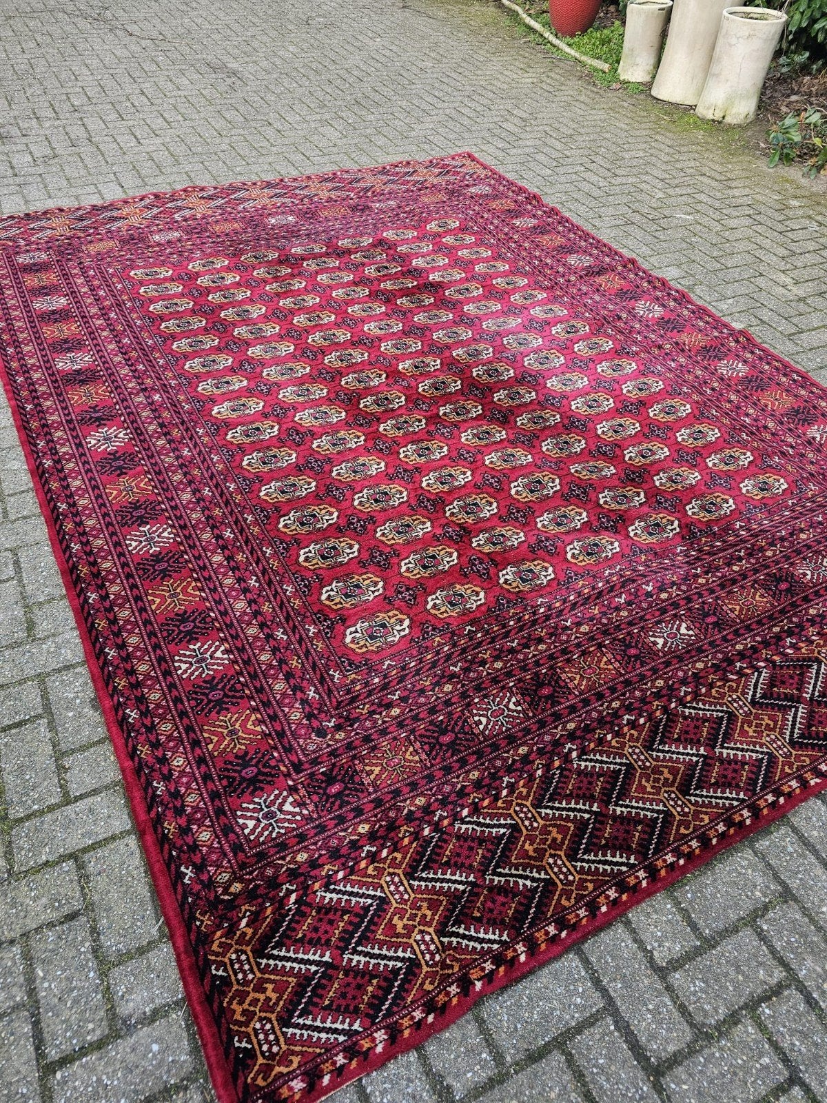 Prachtig mega groot XXL vintage Perzisch tapijt 350x250!, Huis en Inrichting, Stoffering | Tapijten en Kleden, Perzisch, 200 cm of meer