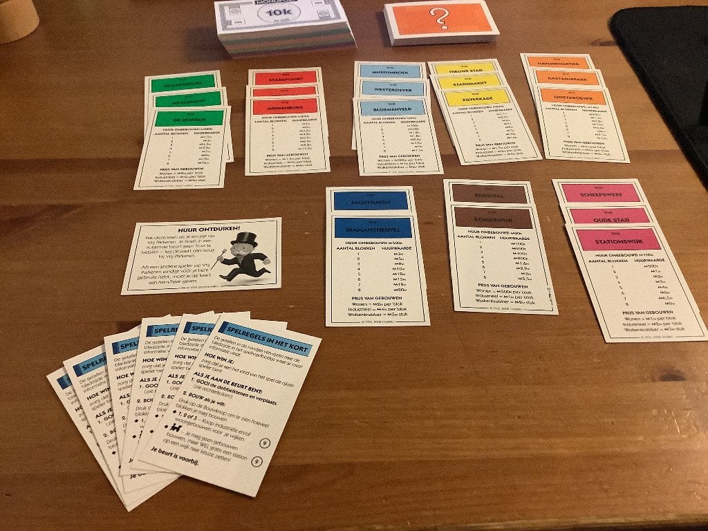 Monopoly City. Bordspel. Met 80 gebouwen, Een of twee spelers, Ophalen of Verzenden, Gebruikt, Hasbro