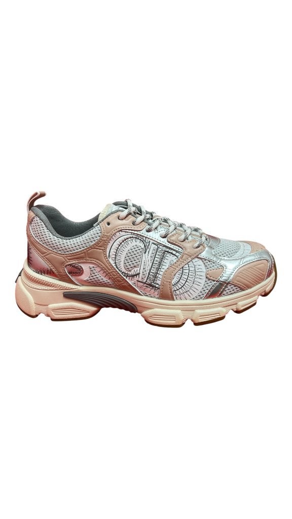 Dior Chrono-Sneaker Mesh wit/nude Maat 41, Ophalen of Verzenden, Nieuw, Wit