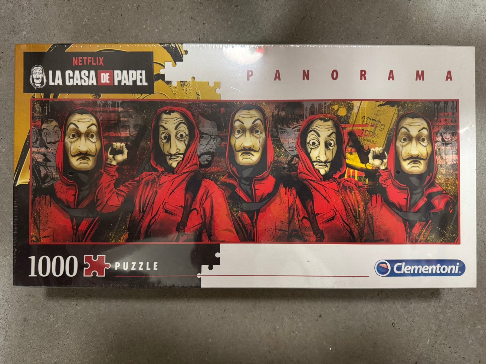 La casa de papel puzzel, Ophalen, 500 t/m 1500 stukjes, Zo goed als nieuw