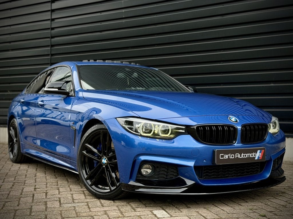 BMW 4 Serie Gran Coupé 420i M-PERFORMANCE VIRTUAL|DAK|HUD|C, 1998 cc, Gebruikt, 4 cilinders, Blauw