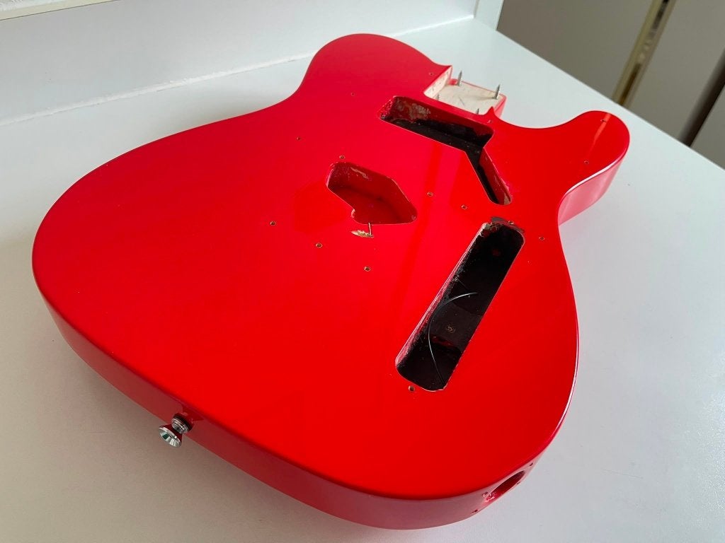 Telecaster Body SQUIER, Muziek en Instrumenten, Instrumenten | Onderdelen, Ophalen of Verzenden, Zo goed als nieuw, Elektrische gitaar