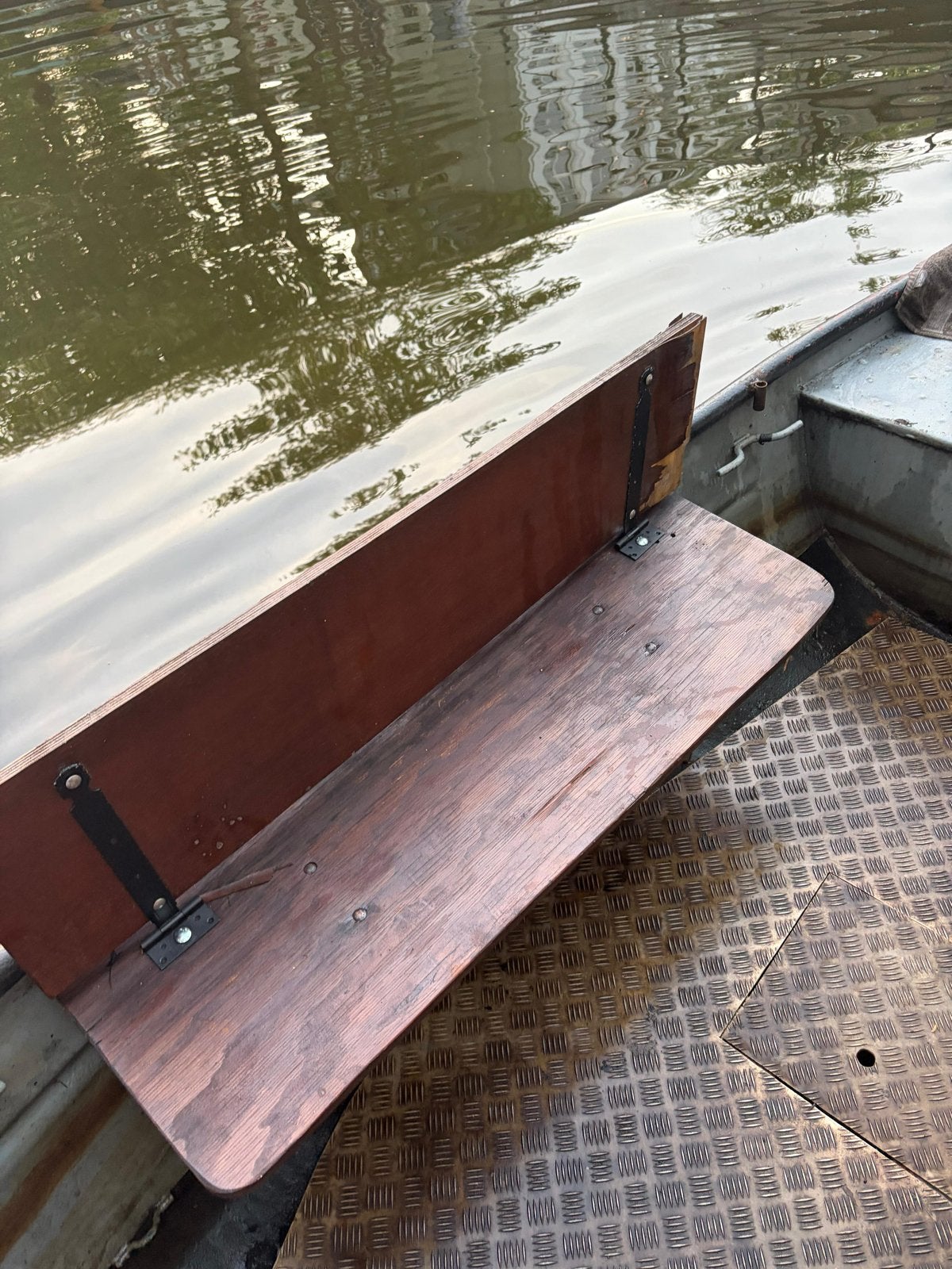 Stalen Sloep, Grachtenbootje, Vlet Amsterdam, Watersport en Boten, Ophalen of Verzenden, Gebruikt, Motor en Techniek