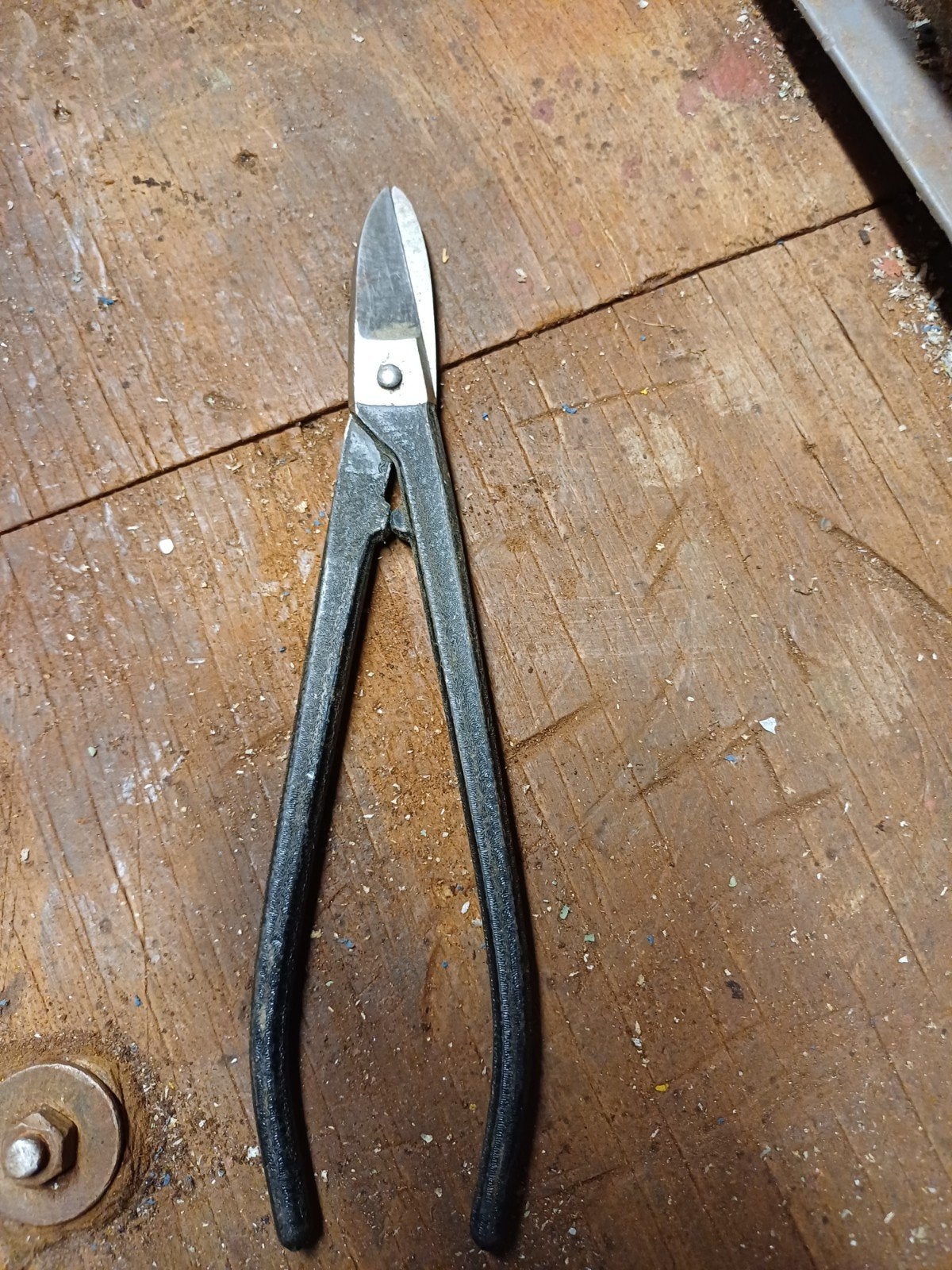 Vintage latoenschaar, Antiek en Kunst, Antiek | Gereedschap en Instrumenten, Ophalen of Verzenden