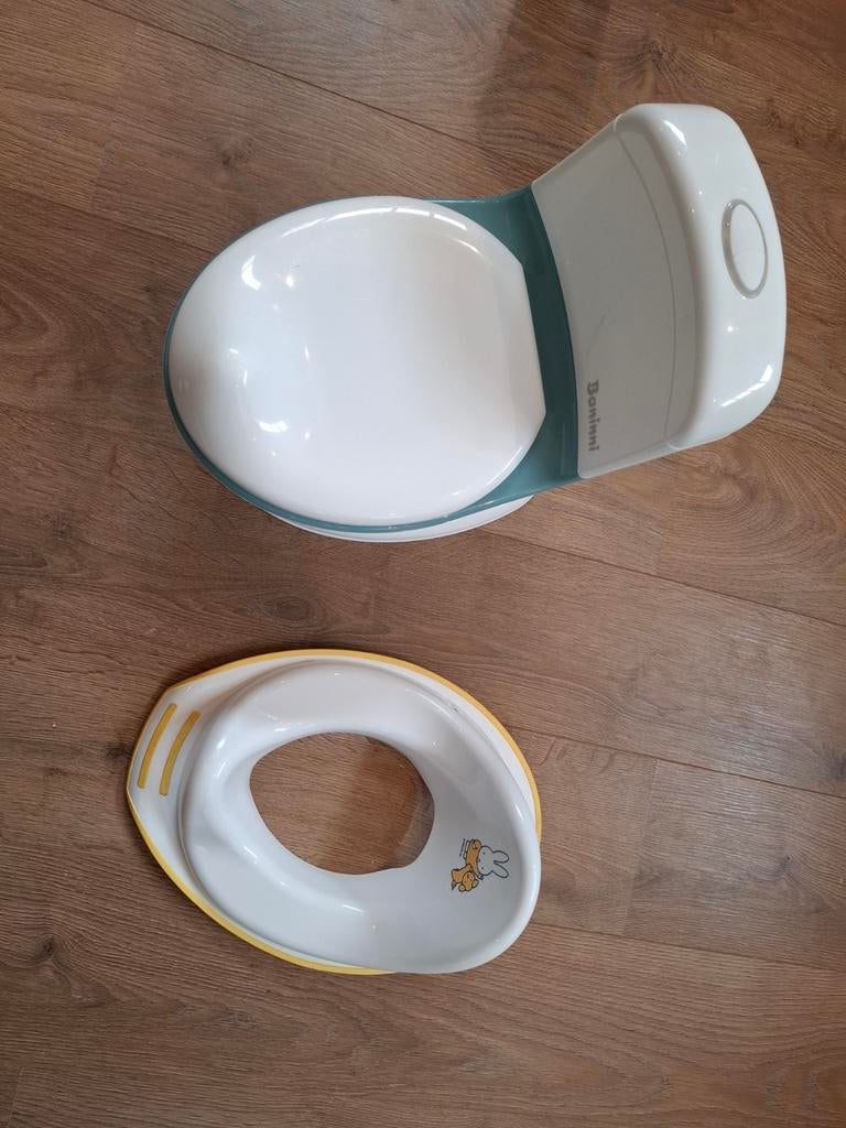 Banini toiletpotje met echt wc doortrek geluid, Ophalen of Verzenden, Gebruikt