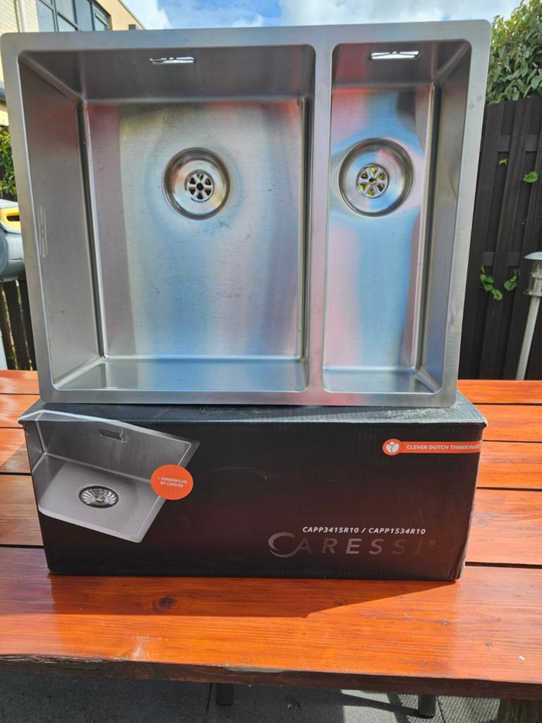 Te koop rvs spoelbak cappresi, Ophalen