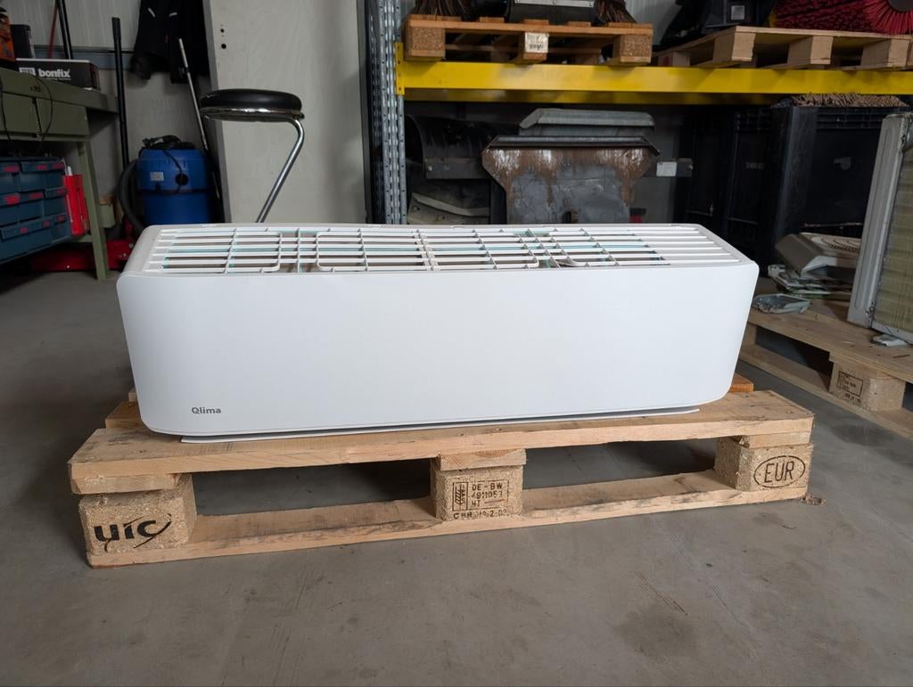 Qlima airco binnendeel S5248 split unit, Ophalen, Minder dan 60 cm, Overige typen, Minder dan 30 cm