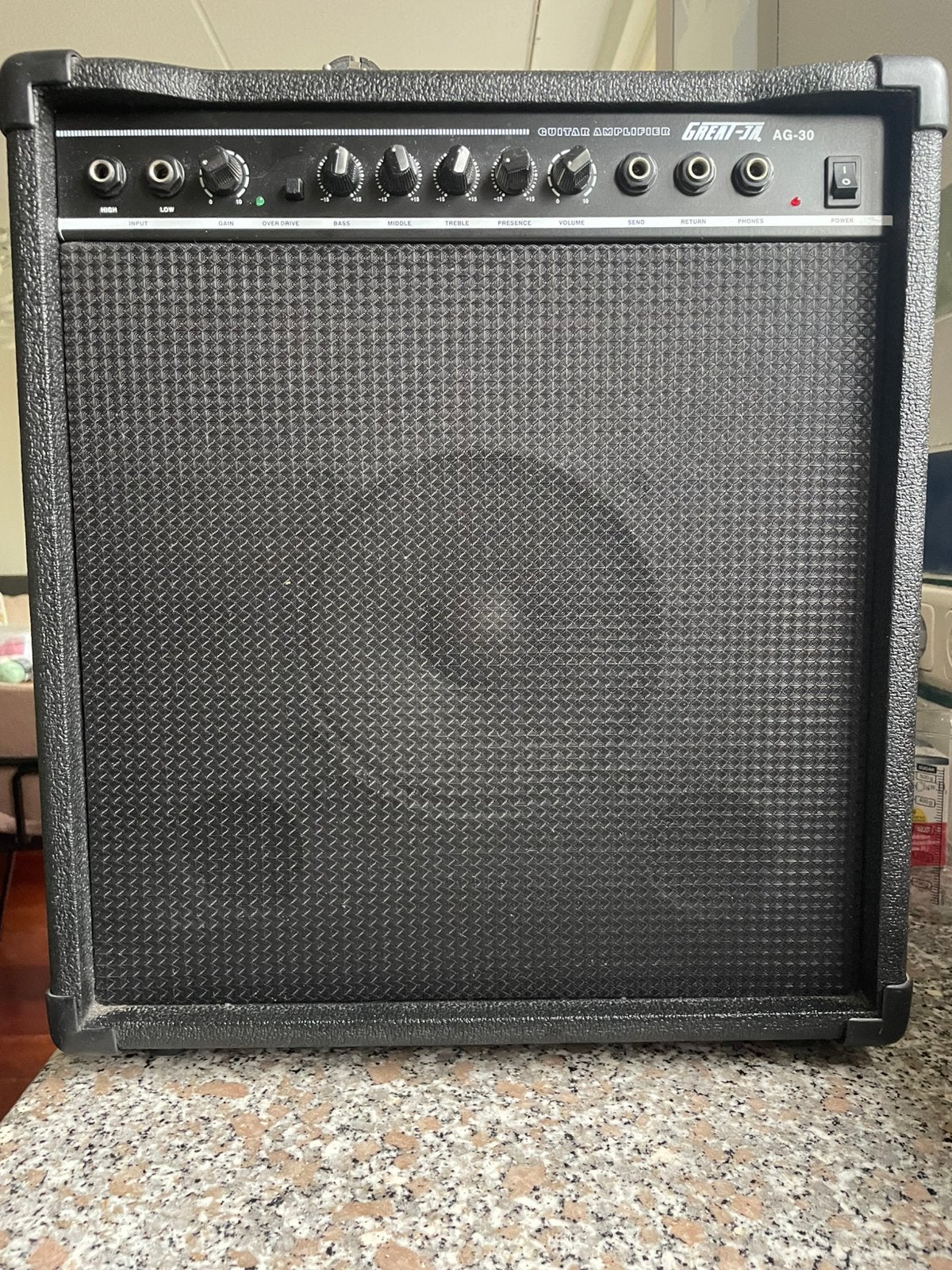 Versterker 30Watt, Ophalen, Zo goed als nieuw, Minder dan 50 watt
