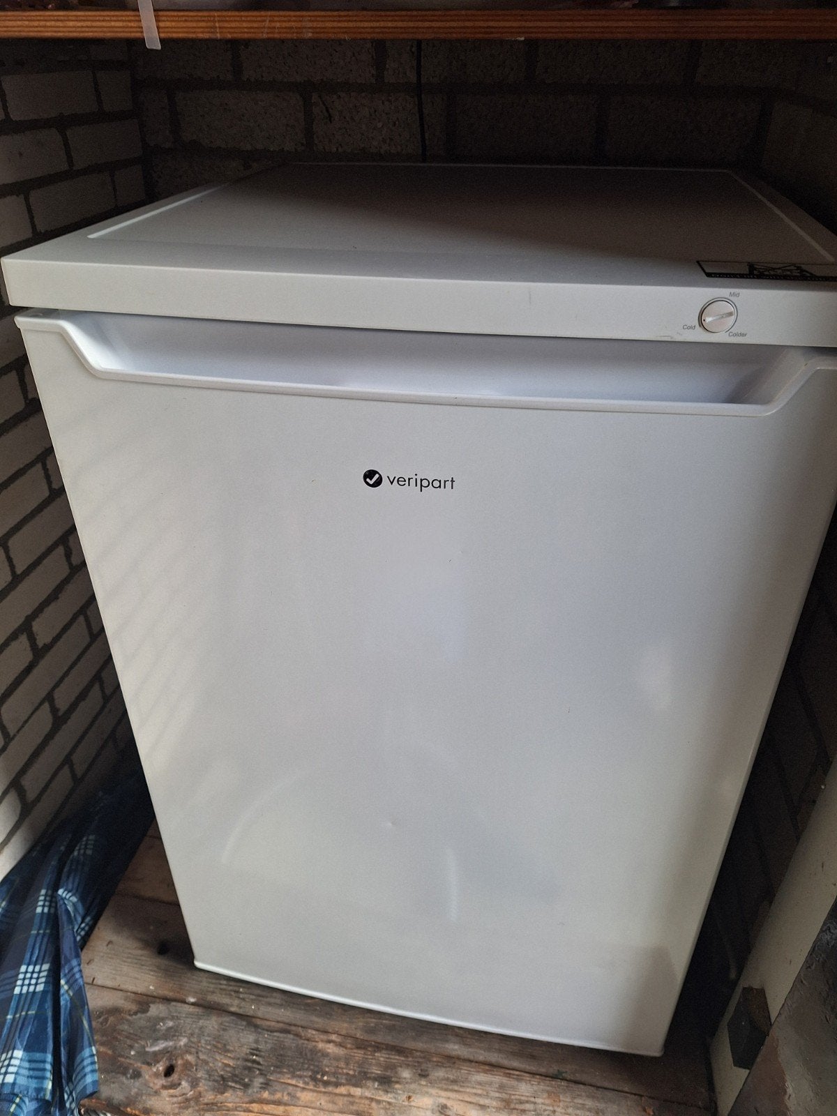 Diepvriezer Veripart, Ophalen, Zo goed als nieuw, Minder dan 60 cm, 160 cm of meer