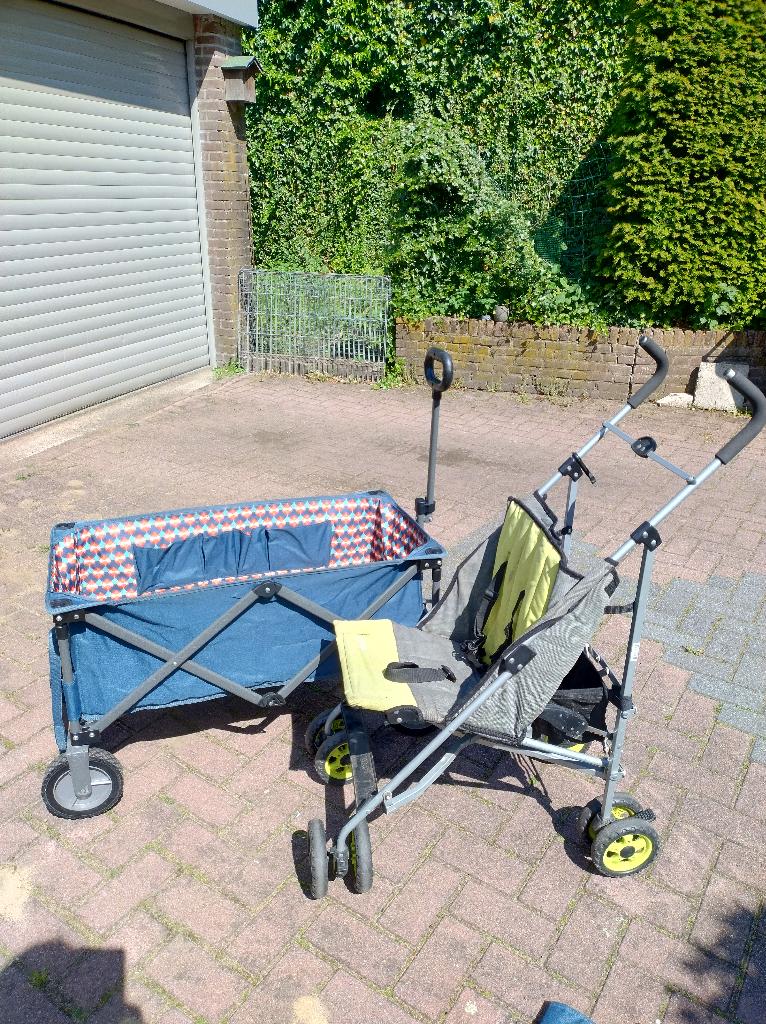 Bolderkar en buggy, Ophalen, Gebruikt, Overige merken