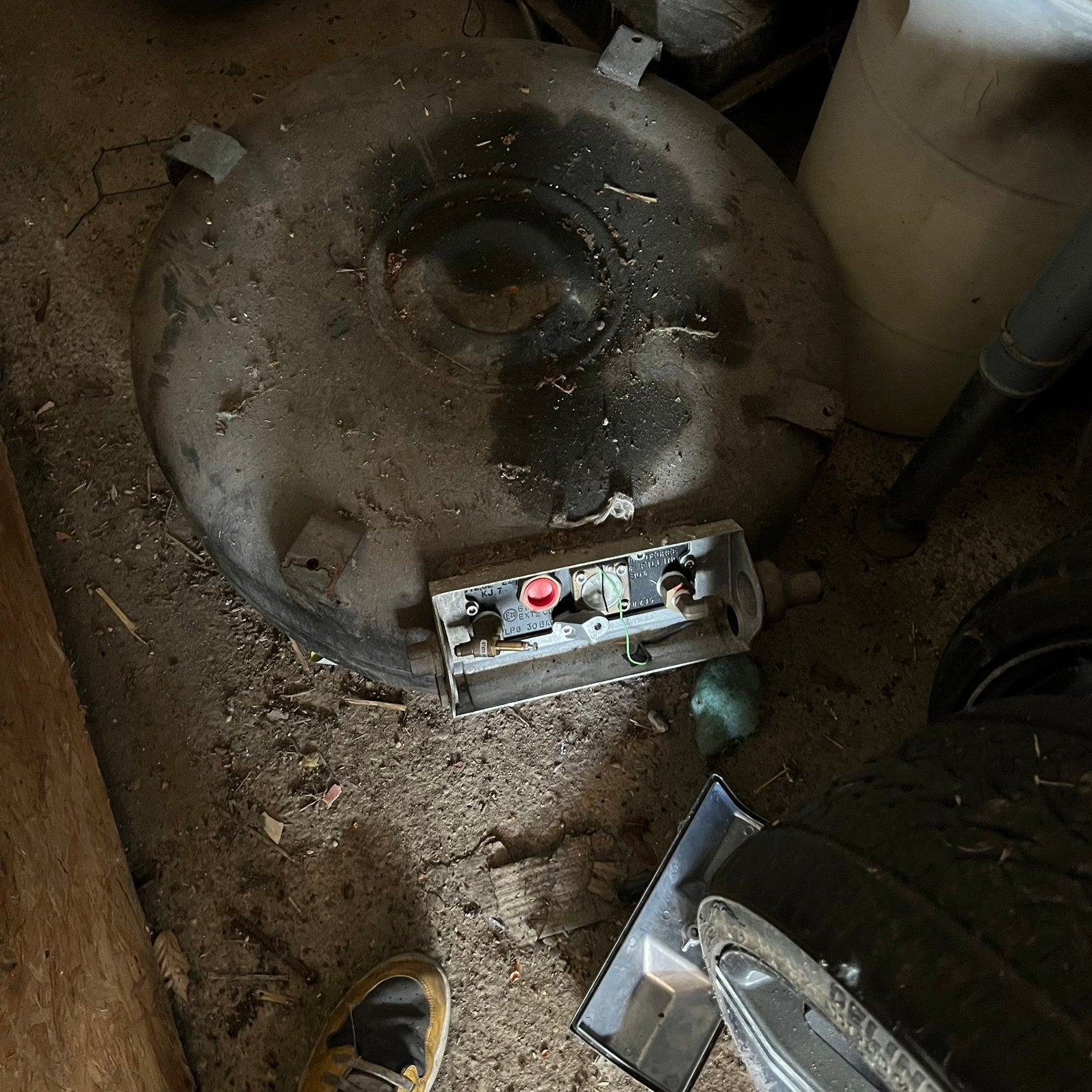 Lpg ring tank 102l nette staat, Ophalen, Gebruikt