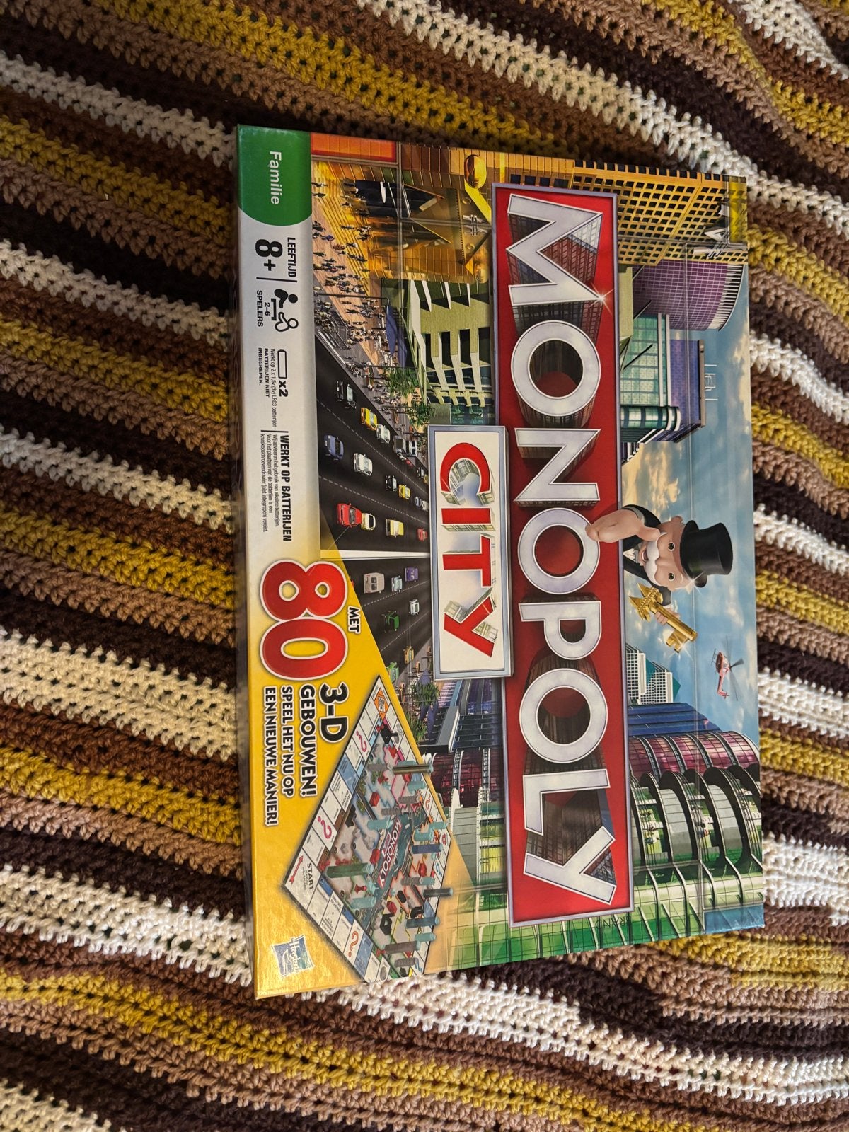Monopoly City Bordspel - Bouw je eigen stad!, Hobby en Vrije tijd, Gezelschapsspellen | Bordspellen, Drie of vier spelers, Ophalen of Verzenden
