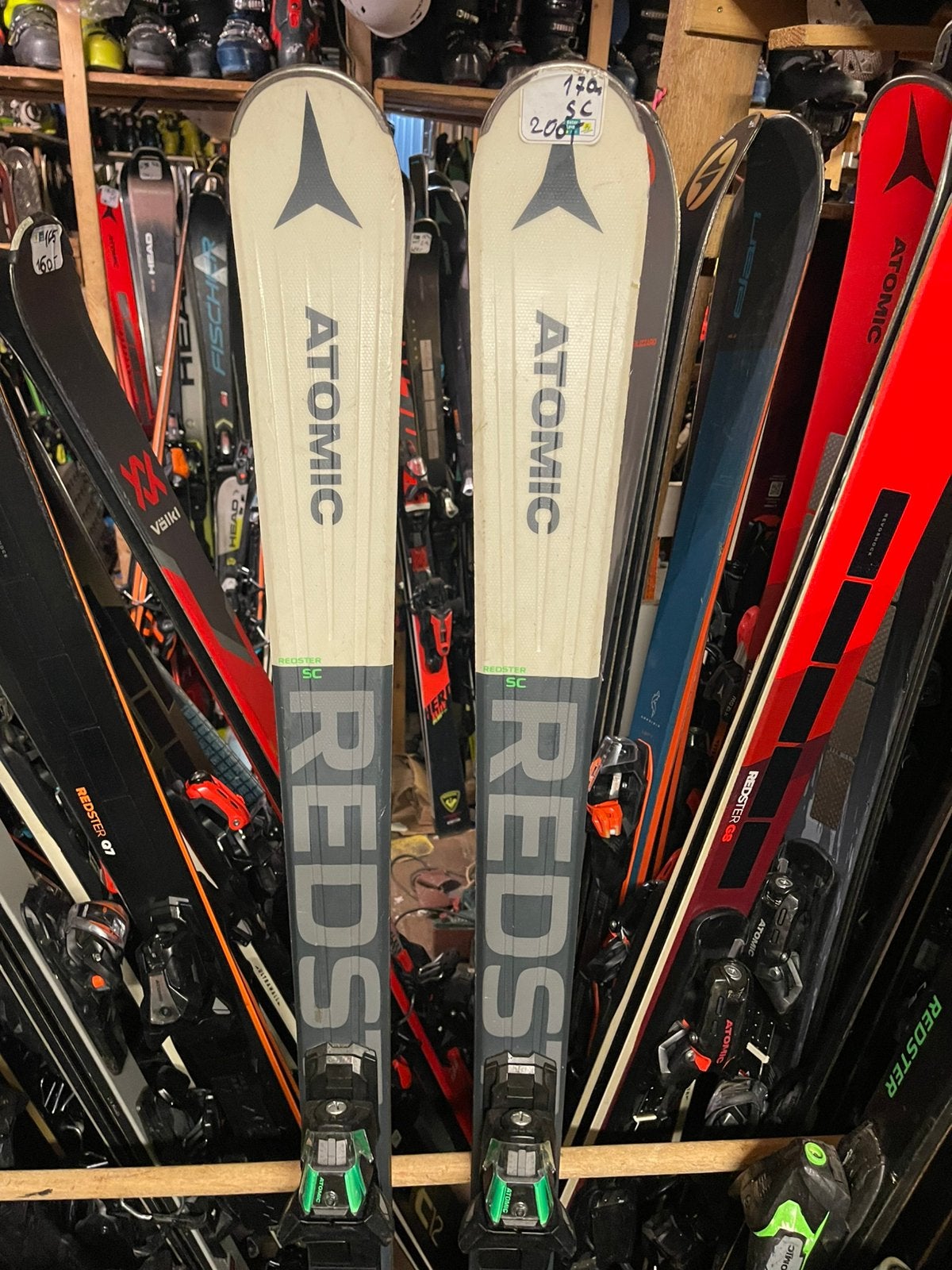 170cm ATOMIC REDSTER SC SLALOM CARVER, 160 tot 180 cm, Ophalen of Verzenden, Zo goed als nieuw, Carve