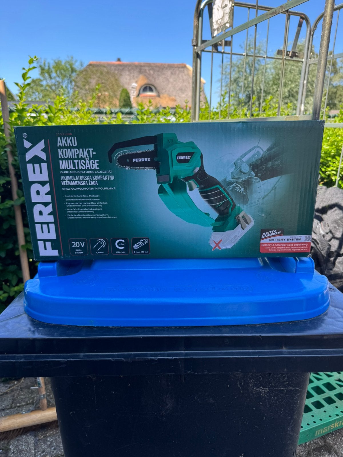 Nieuwe ferrex hand kettingzaag body, W, W, Nieuw, Overige soorten