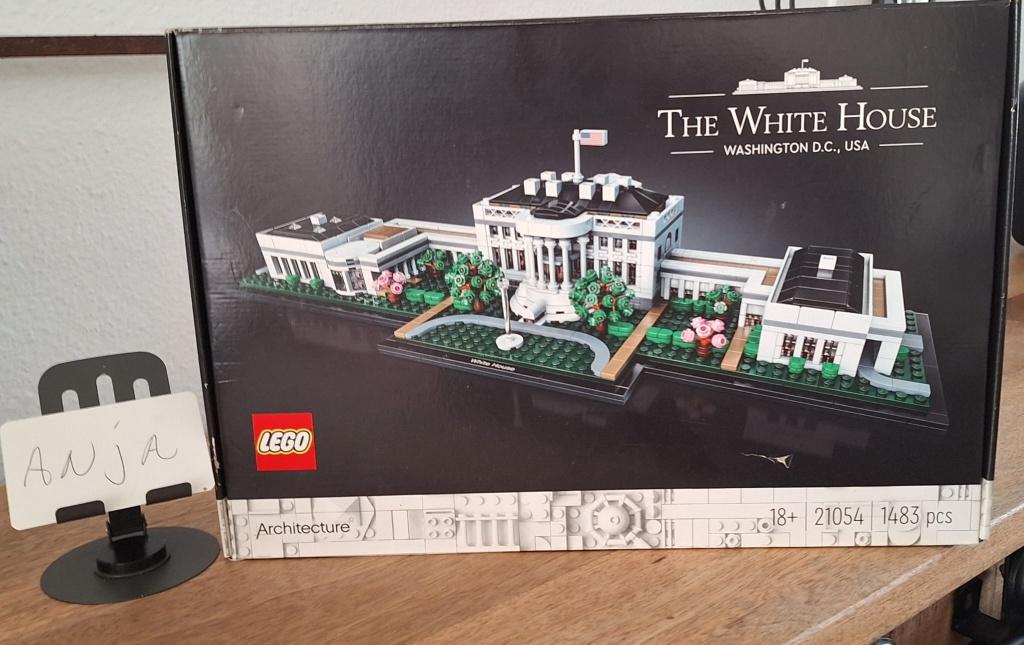 White house lego, Ophalen of Verzenden, Zo goed als nieuw, Buitenland, Kaart, Foto of Prent